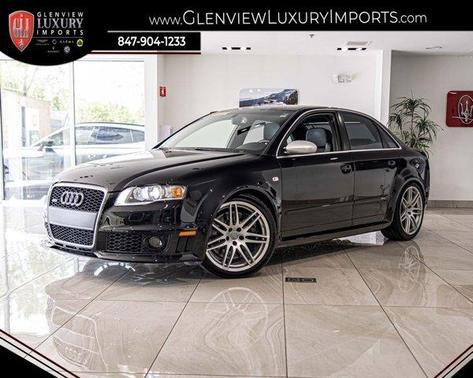 Black 2008 Audi RS 4 4.2 quattro L
