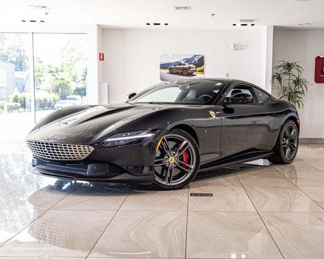 Nero Daytona Metallic 2022 Ferrari Roma Base