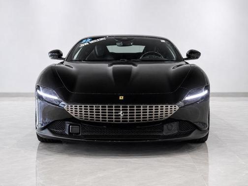 Nero Daytona Metallic 2022 Ferrari Roma Base