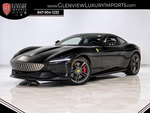 Nero Daytona Metallic 2022 Ferrari Roma Base