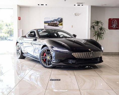 Nero Daytona Metallic 2022 Ferrari Roma Base