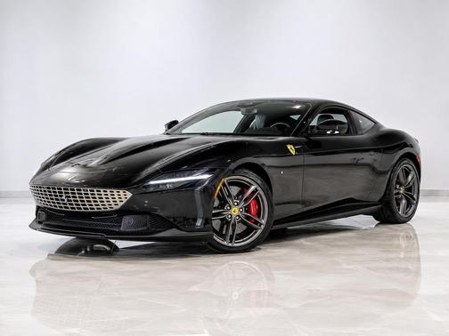 Nero Daytona Metallic 2022 Ferrari Roma Base