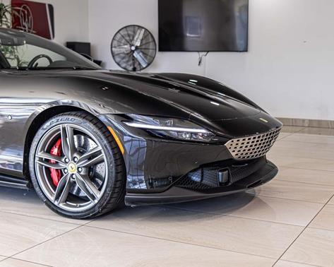 Nero Daytona Metallic 2022 Ferrari Roma Base