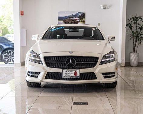 White 2012 Mercedes-Benz CLS-Class