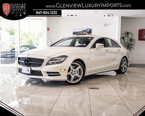 White 2012 Mercedes-Benz CLS-Class