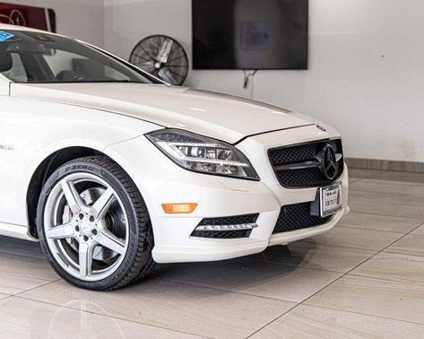 White 2012 Mercedes-Benz CLS-Class