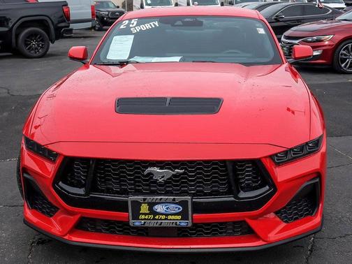 Red 2025 Ford Mustang GT Premium