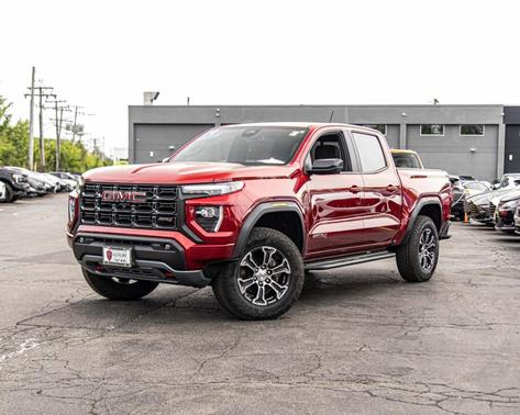 Volcanic Red 2024 GMC Canyon AT4