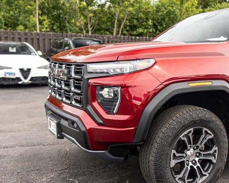 Volcanic Red 2024 GMC Canyon AT4