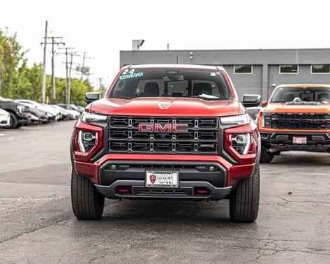Volcanic Red 2024 GMC Canyon AT4