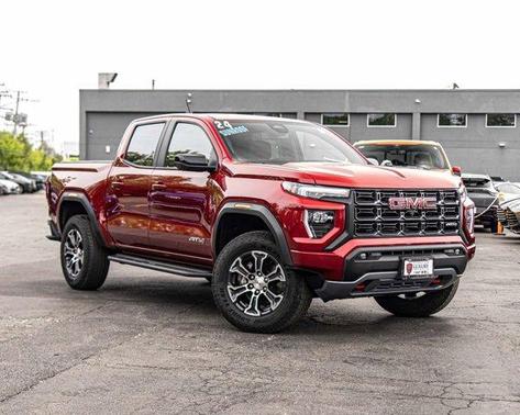 Volcanic Red 2024 GMC Canyon AT4