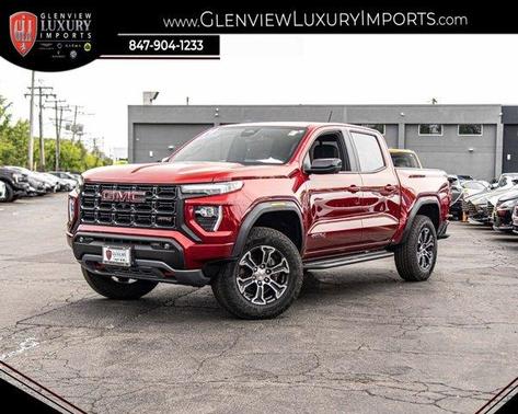 Volcanic Red 2024 GMC Canyon AT4