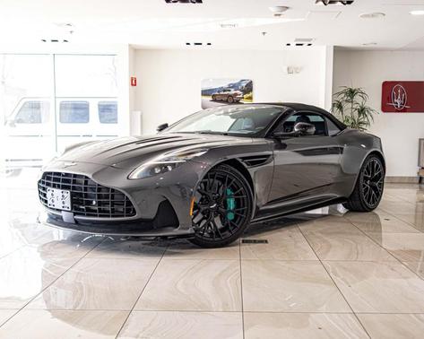 Xenon Gray 2025 Aston Martin DB12 Volante