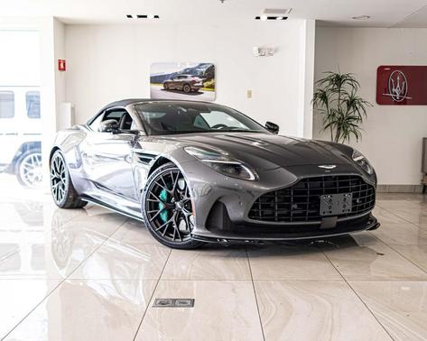 Xenon Gray 2025 Aston Martin DB12 Volante