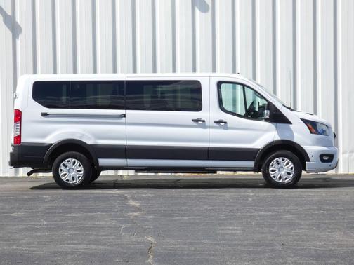 Oxford White 2025 Ford Transit-350 XLT