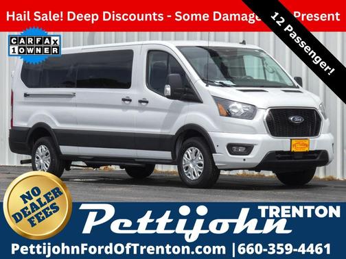 Oxford White 2025 Ford Transit-350 XLT
