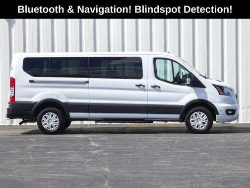 Oxford White 2025 Ford Transit-350 XLT