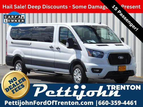 Oxford White 2025 Ford Transit-350 XLT