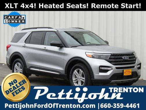 Silver Metallic 2024 Ford Explorer XLT