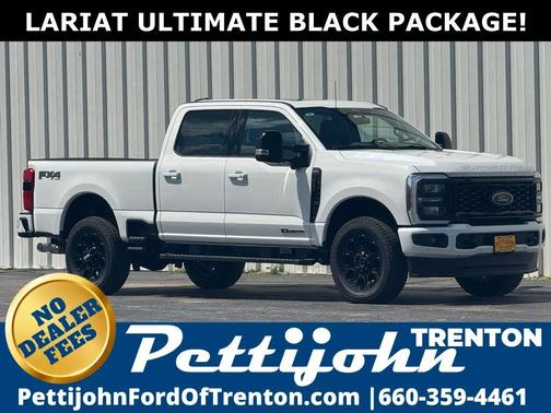 White Metallic 2025 Ford F-250 Lariat