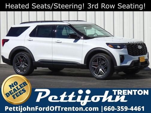 Star White 2026 Ford Explorer ST-Line