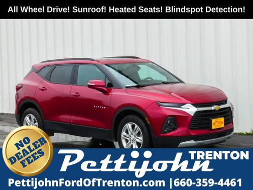 Cherry Red Tintcoat 2022 Chevrolet Blazer 3LT