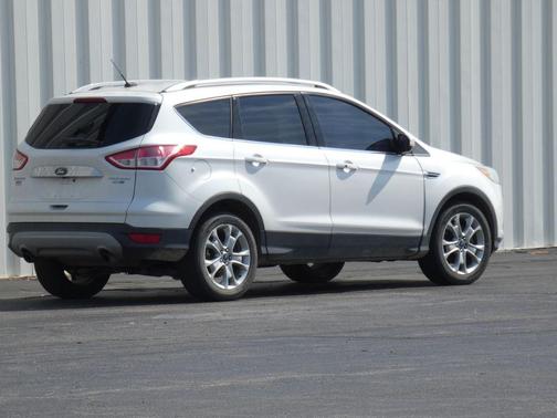 White Platinum Clearcoat Metallic 2015 Ford Escape Titanium