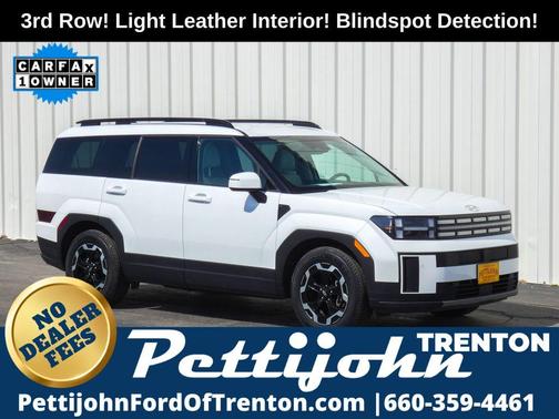 White 2025 Hyundai SANTA FE SEL