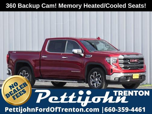 Cayenne Red Tintcoat 2022 GMC Sierra 1500 SLT