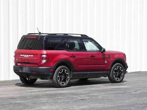 Red Metallic 2021 Ford Bronco Sport Outer Banks