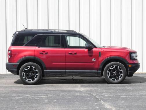 Red Metallic 2021 Ford Bronco Sport Outer Banks