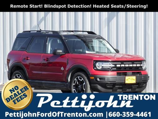 Red Metallic 2021 Ford Bronco Sport Outer Banks