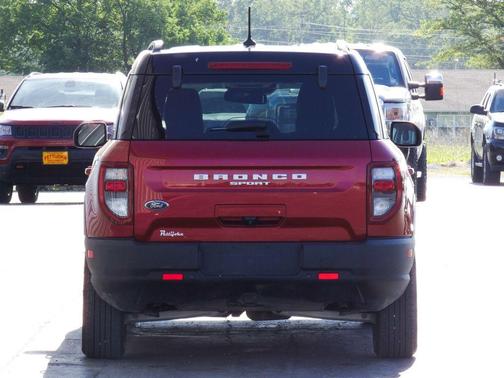 Red Metallic 2021 Ford Bronco Sport Outer Banks