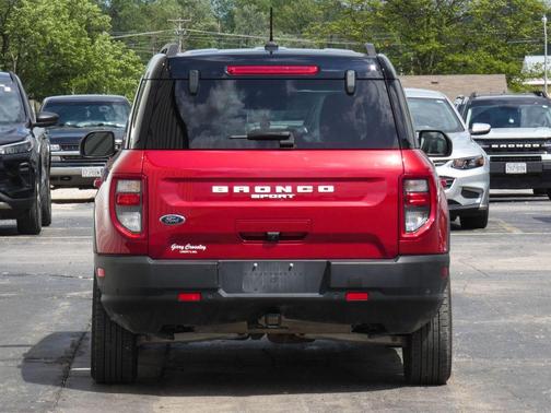 Red Metallic 2021 Ford Bronco Sport Outer Banks