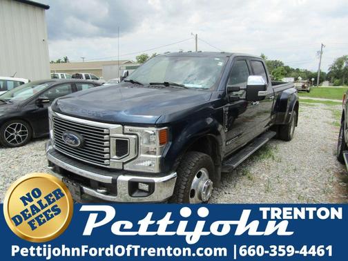Blue 2020 Ford F-350 Lariat Super Duty