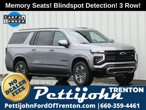 Sterling Gray Metallic 2025 Chevrolet Suburban Z71