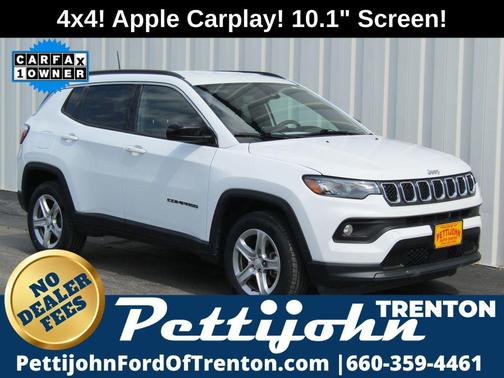 Bright White Clearcoat 2024 Jeep Compass Latitude