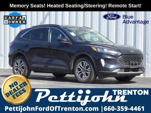 Black Metallic 2020 Ford Escape SEL