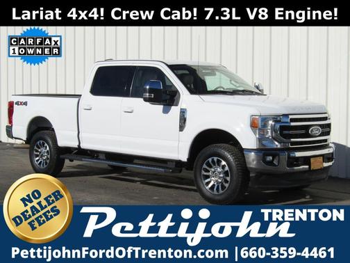 Oxford White 2021 Ford F-250 Lariat