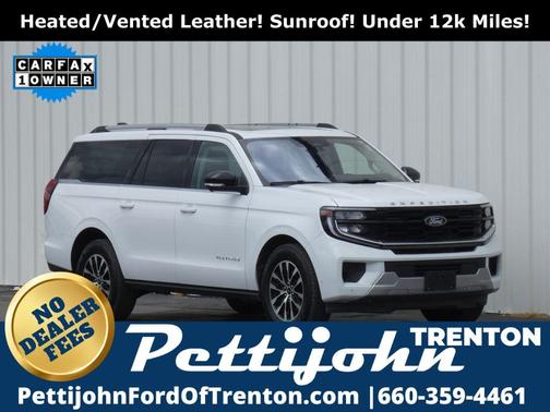 Oxford White 2025 Ford Expedition Max Platinum