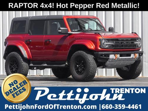 Chili Pepper Red 2024 Ford Bronco Raptor