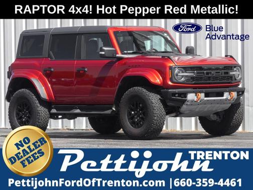 Chili Pepper Red 2024 Ford Bronco Raptor