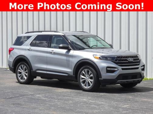 Silver Metallic 2023 Ford Explorer XLT