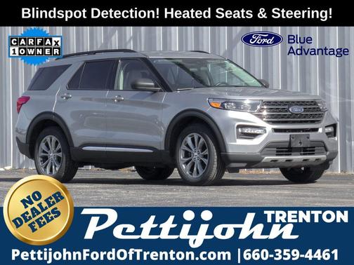 Silver Metallic 2023 Ford Explorer XLT