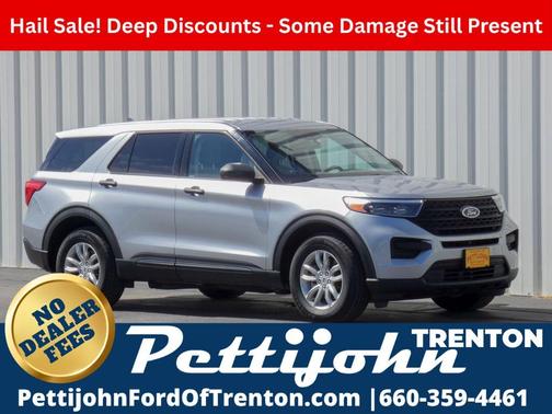 Silver Metallic 2021 Ford Explorer Base