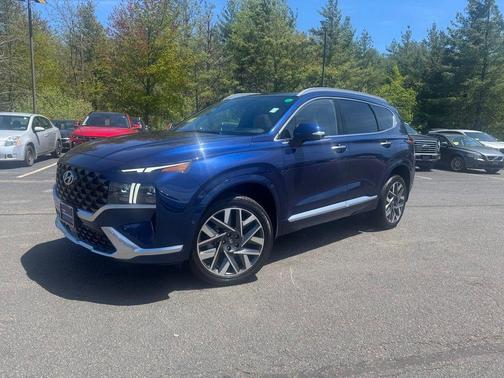 Blue 2023 Hyundai SANTA FE Calligraphy