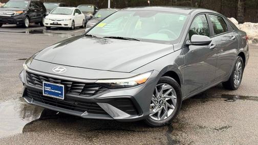 Gray 2024 Hyundai ELANTRA SEL
