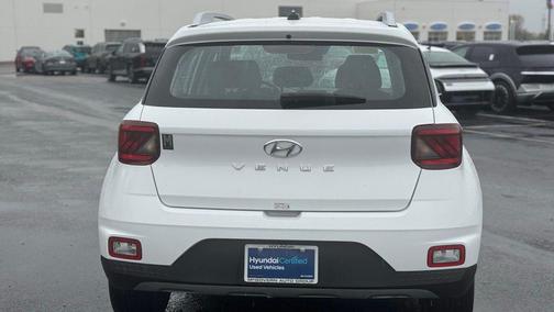 White 2025 Hyundai VENUE SEL