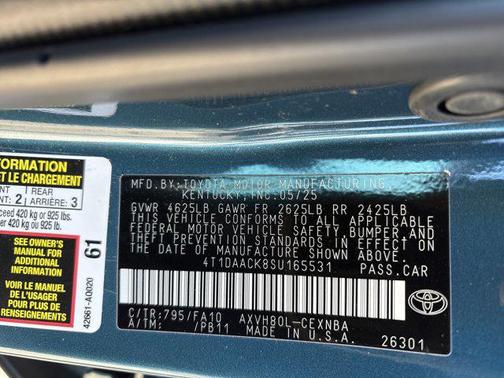 2025 Toyota Camry LE