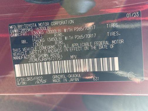 2023 Toyota 4Runner SR5